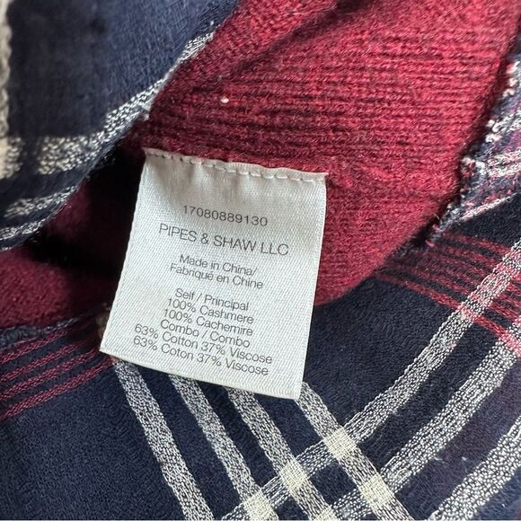 Veronica Beard Jensen Puff Sleeve Cashmere Tunic Sweater Size XS/S in Burgundy - Picture 6 of 11